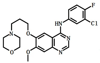 吉非替尼的結(jié)構(gòu)式